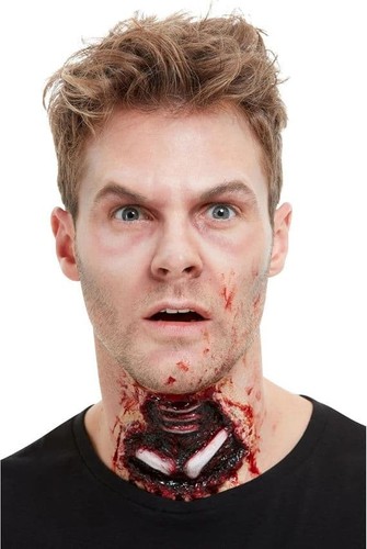 Latex throat wound - latex,