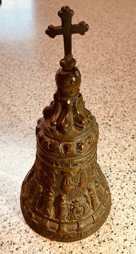 Medieval 17c bronze - medieval, church