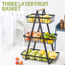3 Tier Fruit Basket Handle