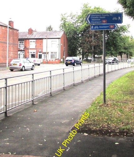 Photo 6x4 cycle route - photo,