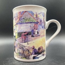 Cornwall Harbours Newlyn Ceramic Mug Presingoll Pottery