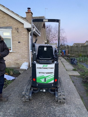 Micro digger hire 720mm wide - hire,