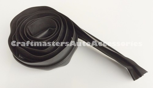Truck cap rubber rear - cap,
