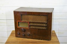 Rare Model Vintage Decorative Art Deco Pye 1930s Wireless Valve Tabletop Radio