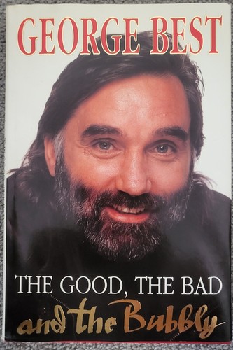 George best signed hardcover - best, (hardcover