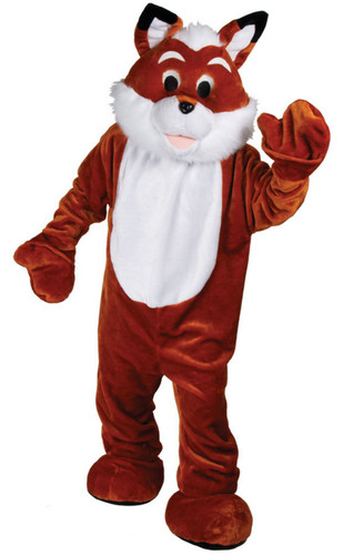 Giant fox mascot - fox,