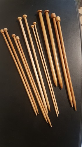 Bundle vintage wooden knitting - bundle,