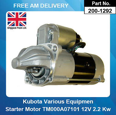 Starter motor for - starter, kioti