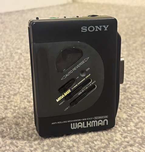 Sony walkman ex37 cassette - sony, wm-ex37
