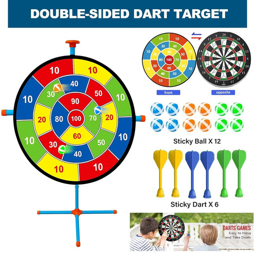 Dart board double sided - board,