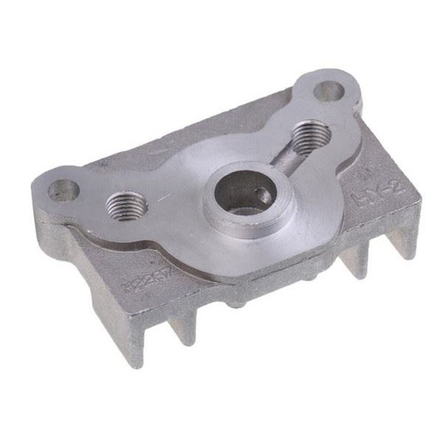 Silver oil cooler radiator - silver,