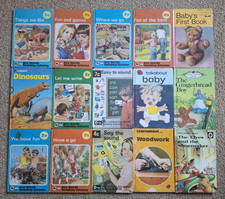 15 Vintage Ladybird Key Words Reading Scheme & Well Loved Tales Book BUNDLE