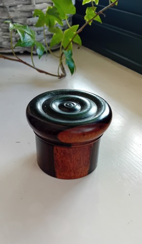 Antique victorian lignum vitae - victorian,