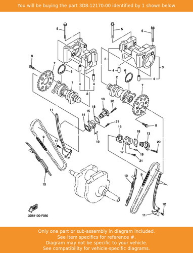 Yamaha camshaft assy - yamaha,