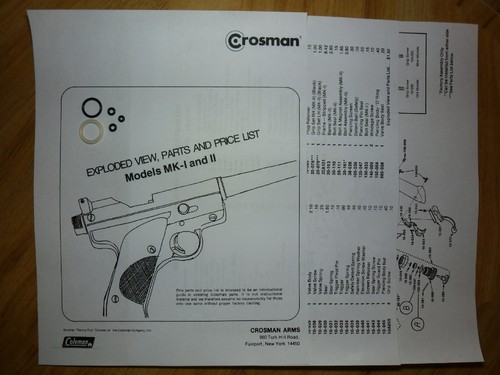 Crosman mark mk ii - mk, 1