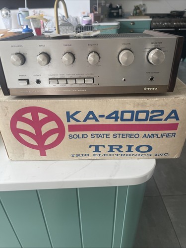 Trio kenwood 4002a vintage - trio, ka