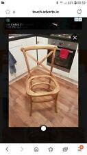 wooden dining table and chairs used