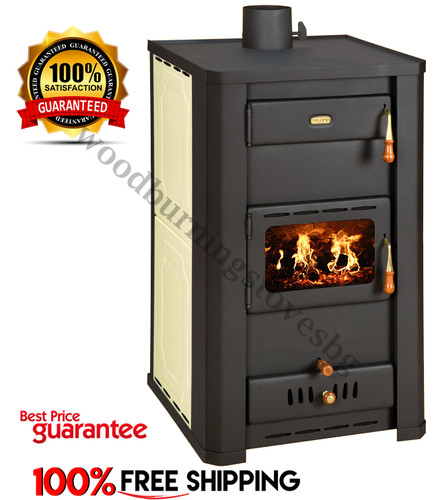 Wood burning stove back - wood,
