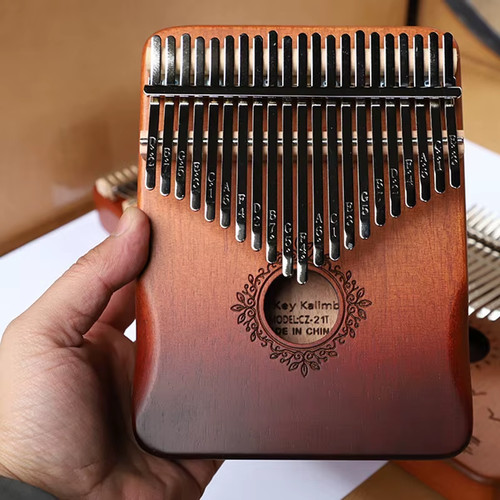 Key mahogany kalimba thumb - 21,