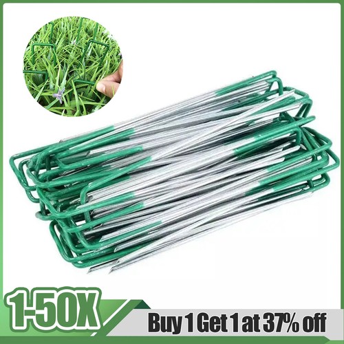 Garden weed staples - staples, pins