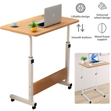 Adjustable Over Bed Table Tray for Computer PC Laptop - Height Mobility Aid Desk