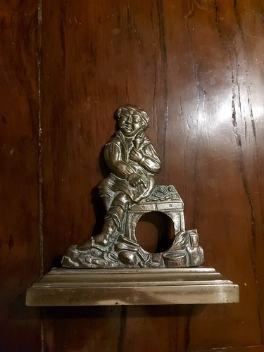 Unusual antique brass pocket - unusual,