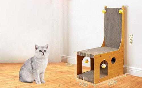Cat tree scratching - tree, tower