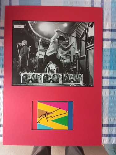 Pete townshend signed stamp - townshend,