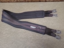 Harry Dabbs Waffle Weave, Shaped  girth, Brown,54”.(ref. 255B)