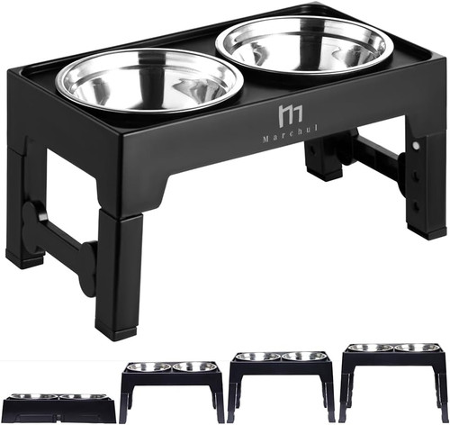 Marchul raised dog bowls - marchul,