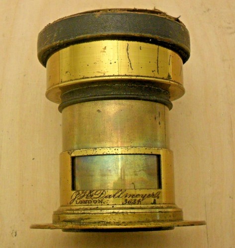 Dallmeyer lens 3634 c1862 - dallmeyer,