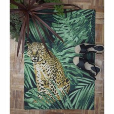 Leopard Tropical Jungle Rug