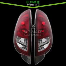 Ford Focus Hatchback 1998-2004 Red Clear Upgrade Rear Back Tail Lights Lamps RS