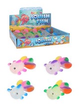 Large squishy rainbow fish - large,