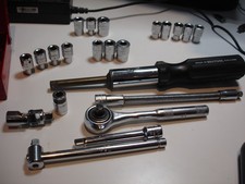 Britool Vintage 1/4 Socket Set