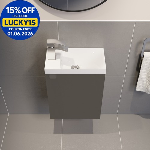 Bathroom 400mm slim wash - slim,