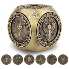 Unique 7 in 1 DND Dice Set