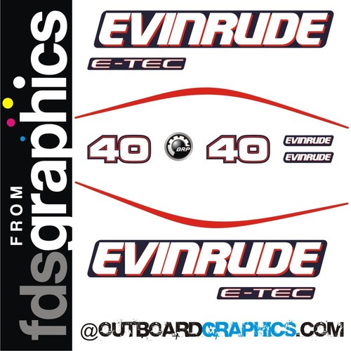 Evinrude 40hp etec e tec - etec, e-tec