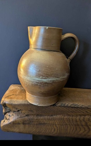 Vintage french stoneware cider - stoneware,