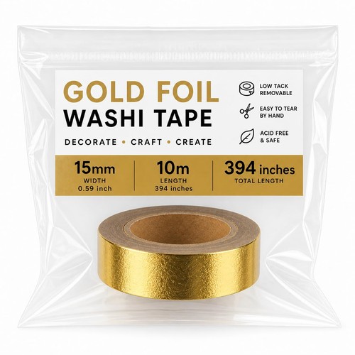 Syntego gold foil - gold, tape