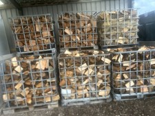 Seasoned Hardwood Logs IBC