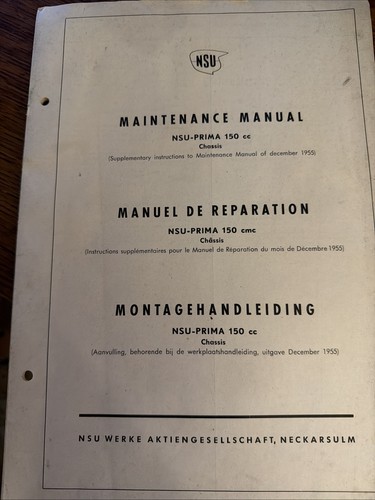 Original vintage nsu - vintage,
