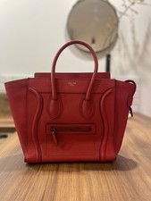 CELINE Luggage Leather Micro