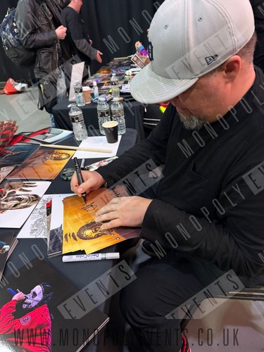 Chris fehn signed slipknot - chris,