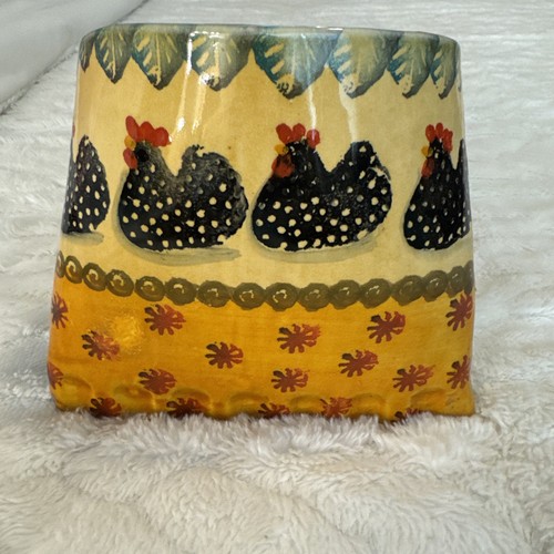 Ars italian pottery - pottery, rooster