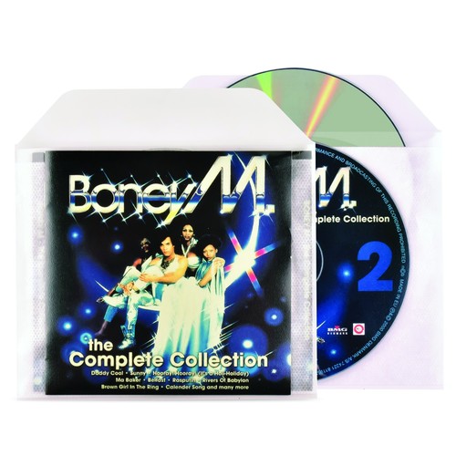 Djois double sleeves with - double, cd