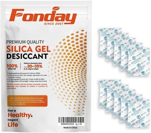 50x silica gel - 50x, packets