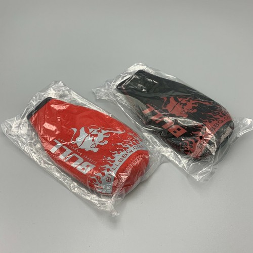 Bull black and - and, red