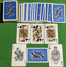 Old c1950 Vintage * ZUBE Throat Cough Medicine Advertising Playing Cards DONKEY