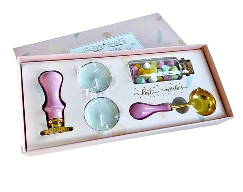 Wax seal stamp kit dark - seal,